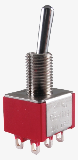 Carling, Mini Toggle, Dpdt, 2 Position Image - Mini Toggle Switch Png