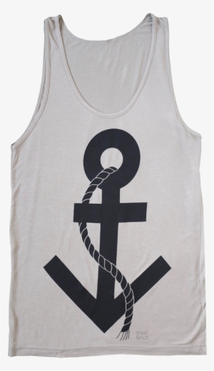 Trans Symbol Anchor Tank Top - Anchor Tank Top