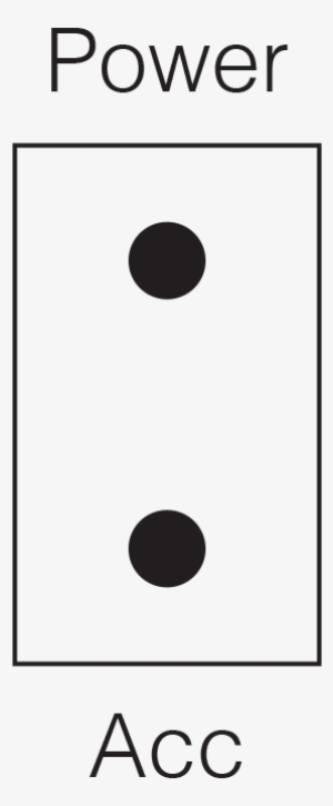 Off/on Toggle Switch - Circle