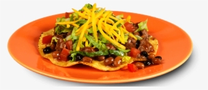 Shredded Cheddar Cheese - Tostadas Png
