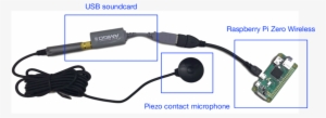 Raspberry Pi Zero W, External Usb Soundcard, And Piezo - Raspberry Pi Zero Microphone