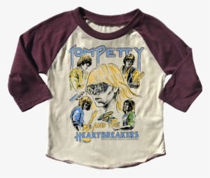 Tom Petty Girlie Raglan - Tom Petty And The Heartbreakers