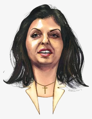 Margarita Simonyan, Editor Of The Kremlin Funded 24 - Visual Arts