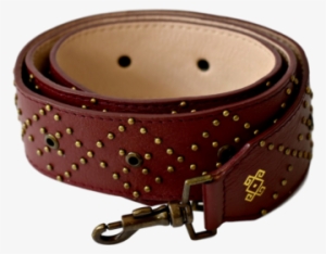 Tom Petty Leather Guitar Strap Embellished Bag Strap - Guitar Straps