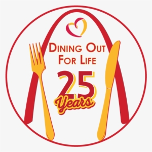 Dining Out For Life 25th Logo - Horizon Observatory