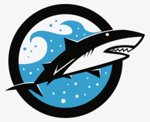 Great White Shark Logo Dinosaur Planet Dolphin - Tubarão Logo