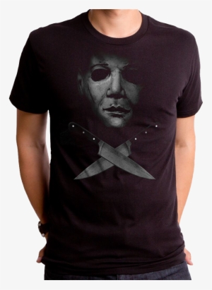 Michael Myers Halloween T-shirt - Devo Are We Not Men Shirt