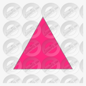 Triangle Clipart Pink Triangle - Triangle