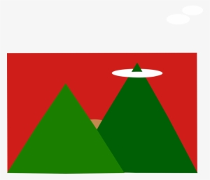 Triangle Clipart Triangle - Mountain