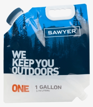 1-gallon Water Bladder - Sawyer 1 Gallon Gravity System