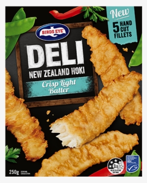 Deli Fish Fillets - Birds Eye Deli South Atlantic Flathead Crisp Light