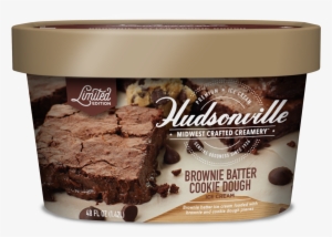 Brownie Batter Cookie Dough Carton - Hudsonville Creamery & Ice Cream Company, Llc