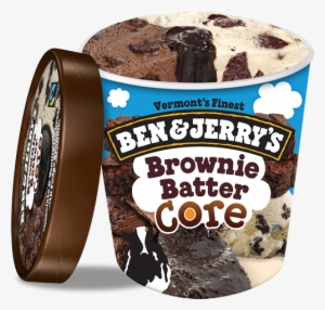 Brownie Batter Core Ice Cream, Pint - Brownie Batter Core Ben