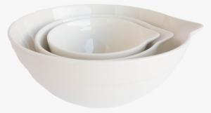 White Batter Bowls 6 - Bowl