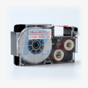 10 Paquetes De 18mm Negro Sobre Blanco Xr-18we Compatible - Casio Compatible Hp 727xl Ink Xr-18rd