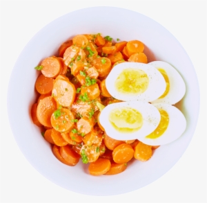 Combine Eggs And Carrots