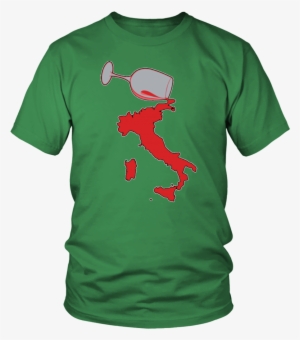 Spilled Wine Italian Shirt