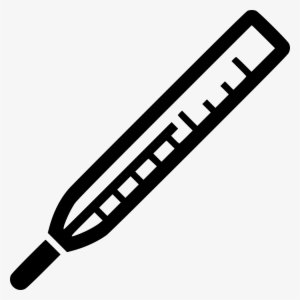 Thermometer Temperature Fever Hot Sick Comments - Lapiz Inclinado