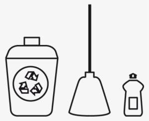 Iconos Utensilios Y Productos De Limpieza - Product