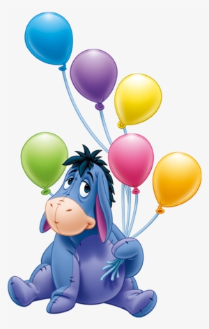 Imagenes De Fondos Azules Con Piesitos Dibujos Animados - Eeyore Happy Birthday
