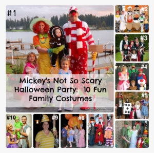 Mickey's Not So Scary Halloween Party-10 Fun Family - Ideas For Disney Halloween Party Family Costume