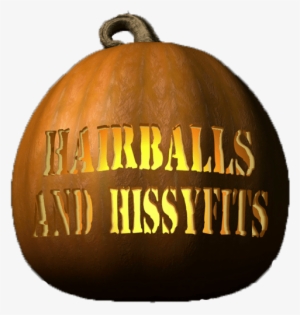Hairballshissyfits Halloween Pumkin Carving - Cat