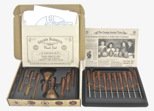 Grampa Bardeen 's Family Pumpkin Carving Set