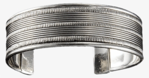 Antique Silver Lines Wide Cuff Bracelet - "antique Silver Lines Wide Cuff Bracelet"