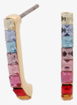 Gold Multi Crystal Strip - Gold