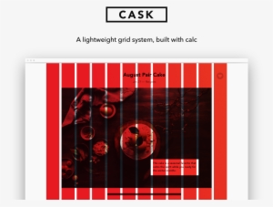 Cask, A Lightweight Grid System Built With Calc - Grid