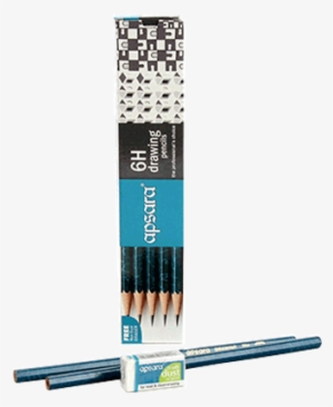 Apsara Drawing 6h Pencils Pack Of - Apsara 6b Grade Graphite Pencils - Pack Of 10