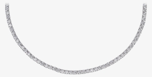 Essential Lines Necklaceplatinum, Diamonds - Essential Lines Necklace