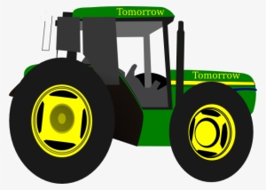 John Deere Green Tractor Clipart Green Tractor Clipart - Tractor Clip Art