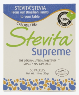 B907 - Packets - Stevita Stevia Supreme Sweetener, 1.80 Ounce