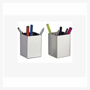 Pen Cup Rom, Silver - Pen