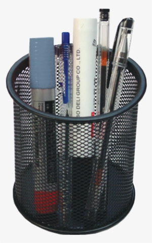 Mesh Pen Cup Kd802 - Cup Of Pens Png