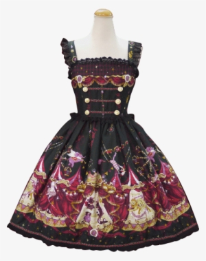 Circus Fashion, Lolita Fashion, Quirky Fashion, Cute - Lolita Dress Png