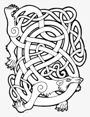 Pin By Rodion Polchaninov On Celtic&scandinavian - Viking Knotwork Bear