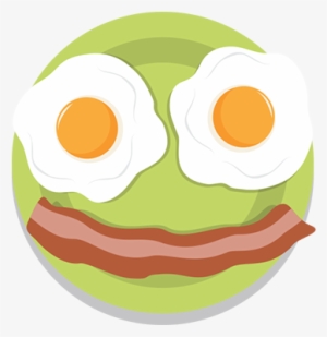 Vinilo Plato Comida Cara Feliz - Carita Feliz Comida