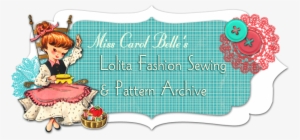Miss Carol Belle - Cartoon Png Quilting Clip Art