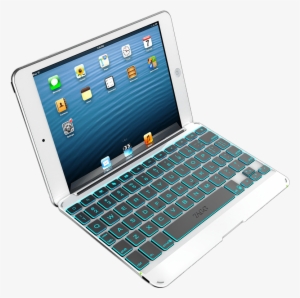 Keyboard Ipad Clipart - Zagg Ipad Mini Keyboard Case