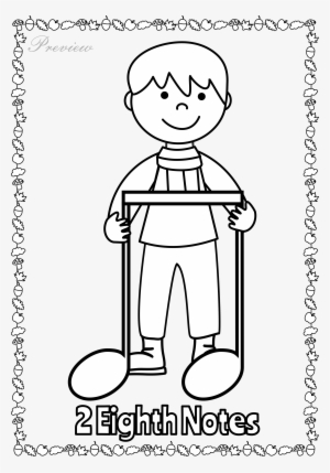 Let Your Kids Decorate Your Classroom With These Music - Note Rest Cartoon