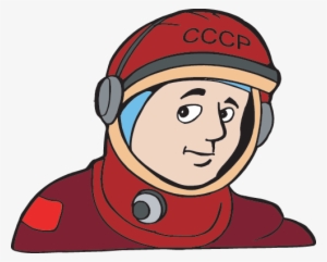 Cosmonaut Transparent Cccp