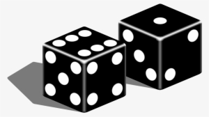 Black Dices Dices 2 999px 76 - Dibujos De Dados