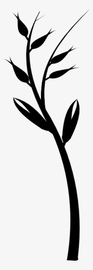 Black Wheat Grass Svg Clip Arts 204 X 593 Px