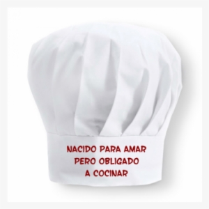 Gorro Cocinero Nacido Para Amar Obligado A Cocinar - Kitchen