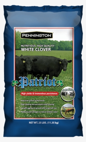 Patriot Perennial White Clover - Patriot White Clover Seed - 25 Lbs.