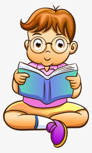 School - Cartoon Picture Reading