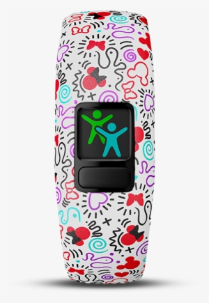 Get Ready To Face Off - Garmin Vivofit Jr 2 Adjustable Minnie Mouse