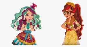 Madeline Hatter And Rosabella Beauty\vector By Alexandra - Mattel Ever After High Rosabella Beauty